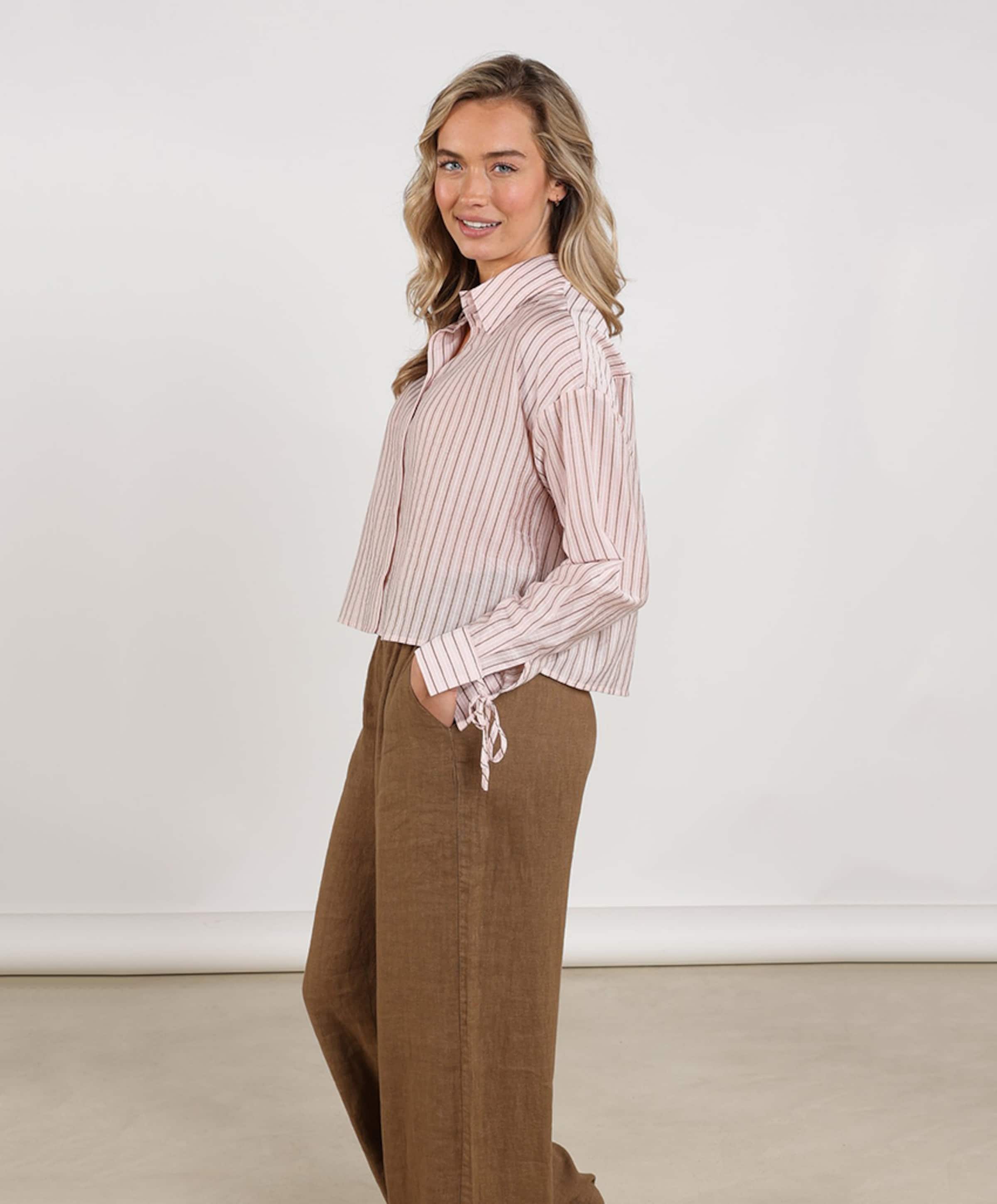 Nukus Dames blouse roze