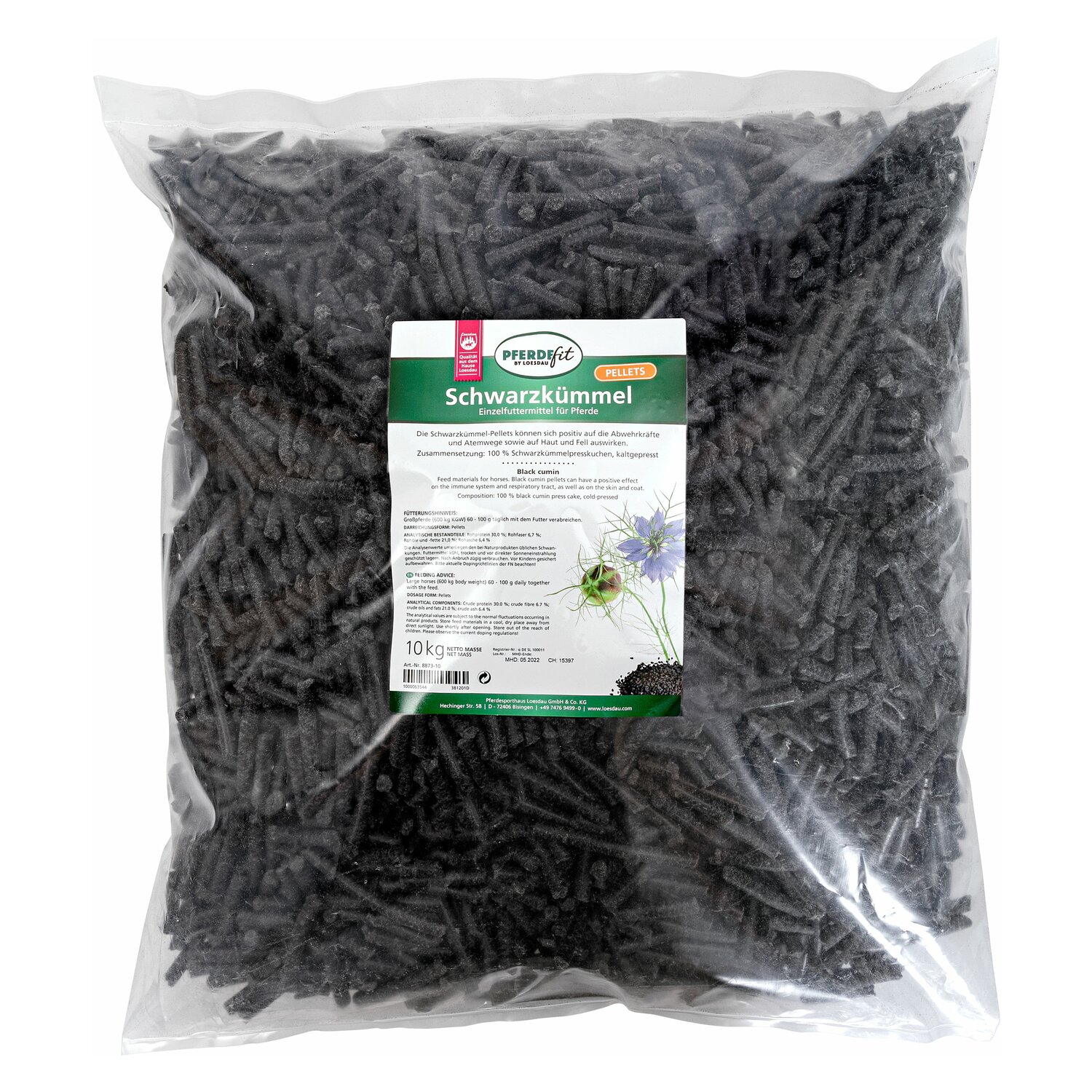 PFERDEfit by Loesdau Schwarzkümmel-Kuchen  - 10 kg