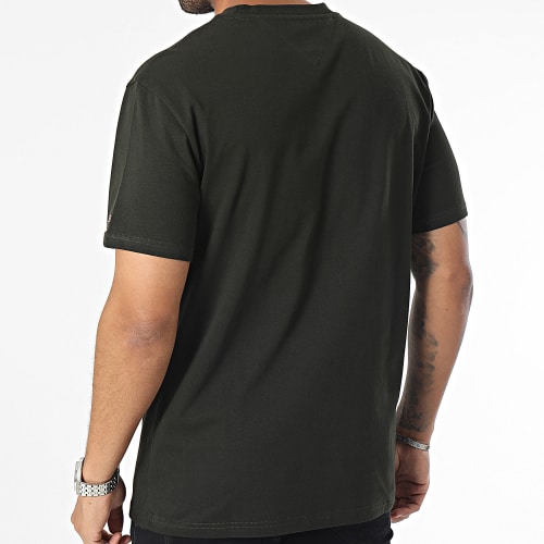 Tee Shirt Poche Classic Signature 7820 Vert Kaki Foncé