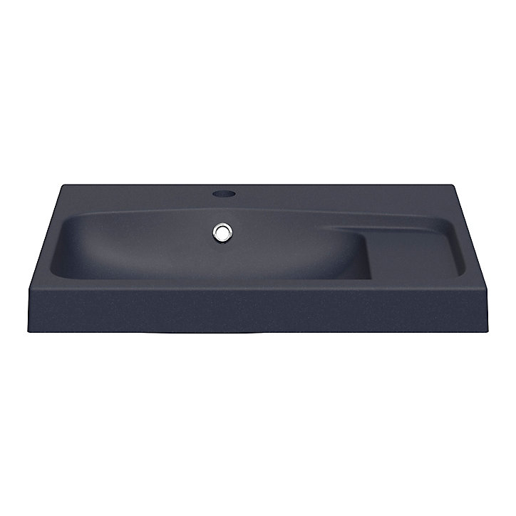 Plan vasque noir GoodHome Mila 60 cm