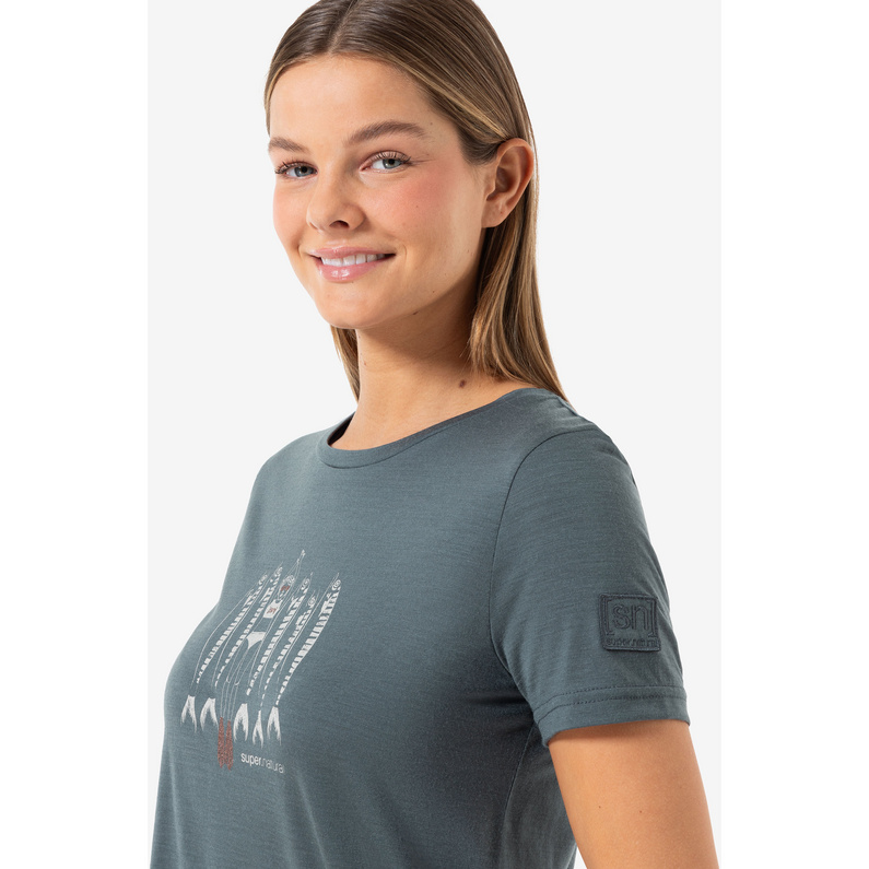 Super.Natural Damen Copper Sardine Bio J T-Shirt