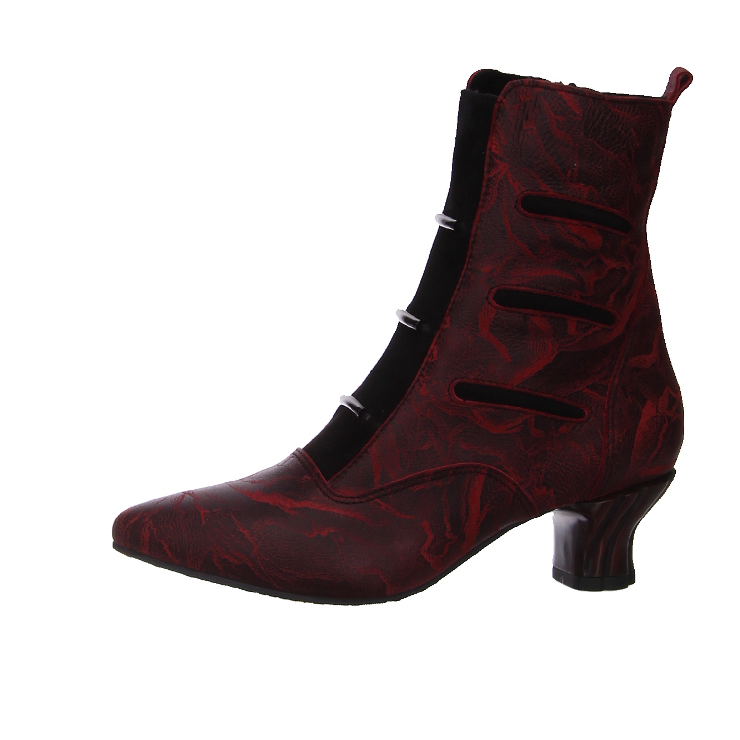 Simen Stiefeletten rot/schwarz rot