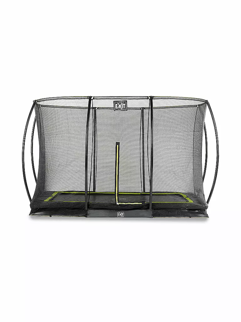 EXIT TOYS Silhouette Bodentrampolin 244x366cm mit Sicherheitsnetz keine Farbe