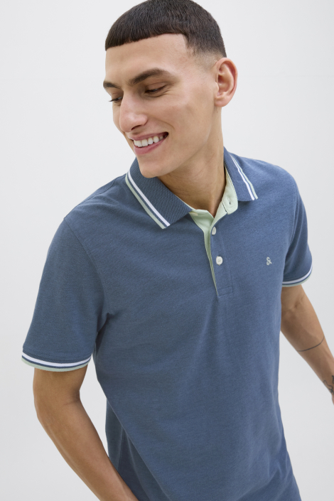 Jack & Jones blauwe heren polo