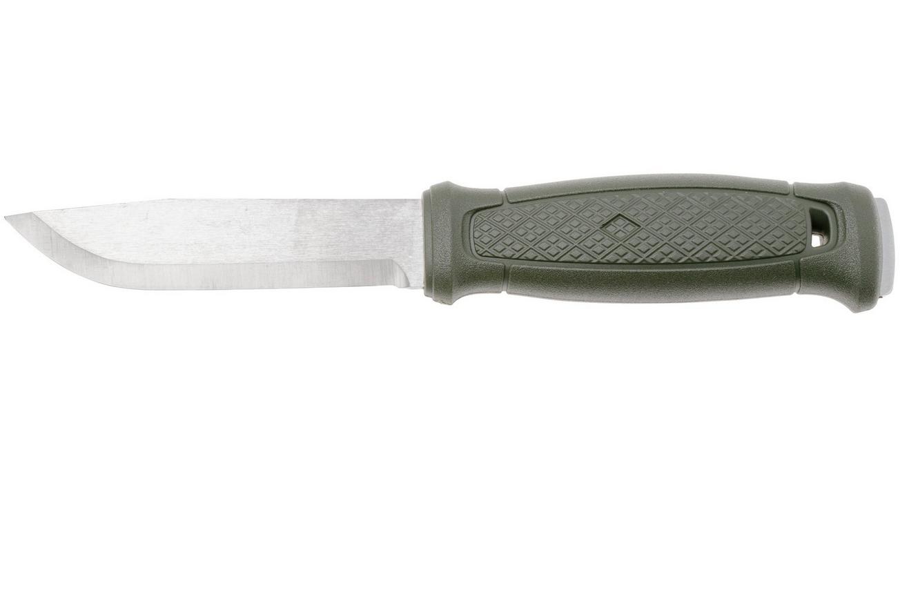 Morakniv Garberg Stainless 14472 Satin 14C28N, Green Polyamide, bushcraftmes