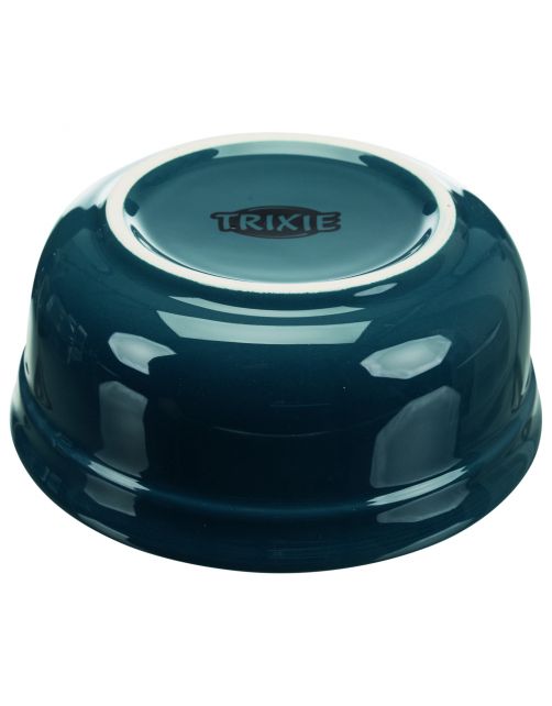 Trixie Voer- En Waterbak-Set - Voer\/Waterbak - 27x8x13 cm Petrol Grijs