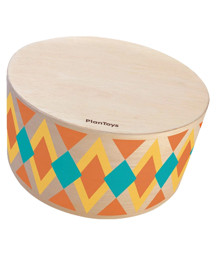 Holztrommel RHYTHM BOX in bunt