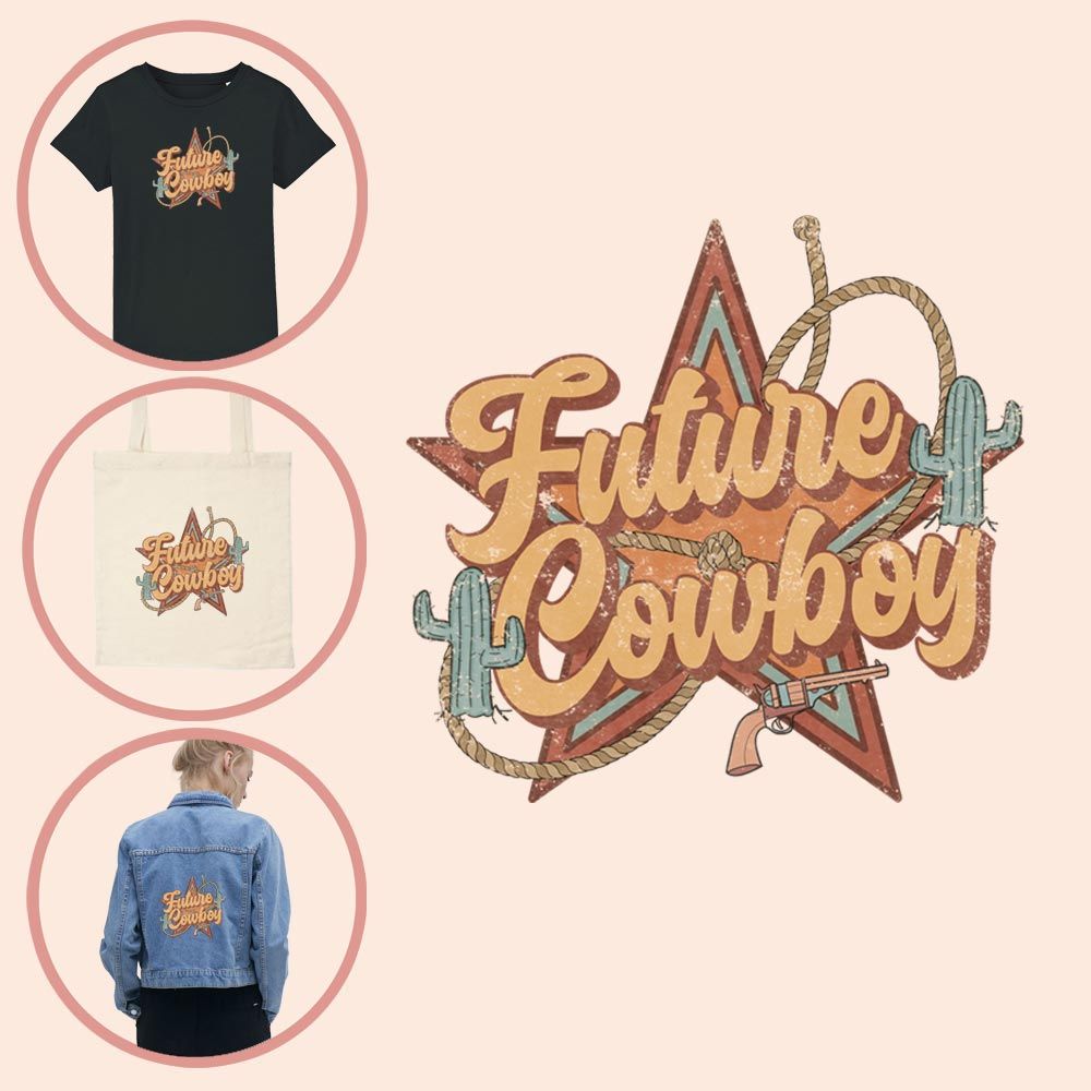 Kleding transfer Future Cowboy