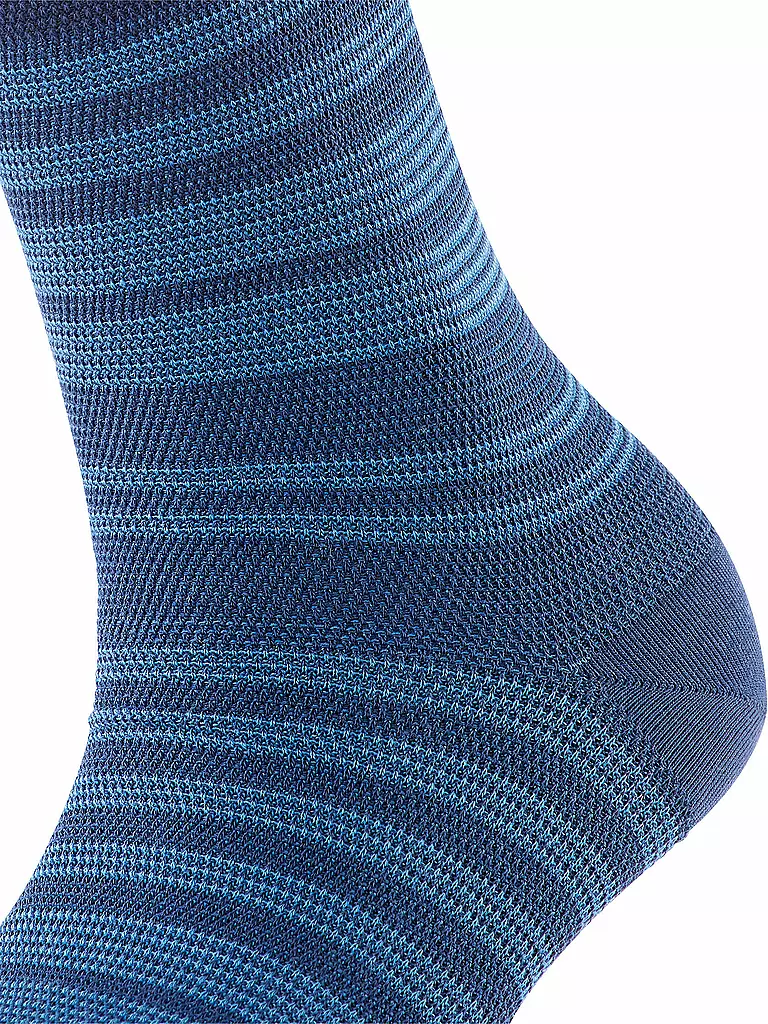 FALKE Socken SENSITIVE SUNSET STRIPE space blue  blau