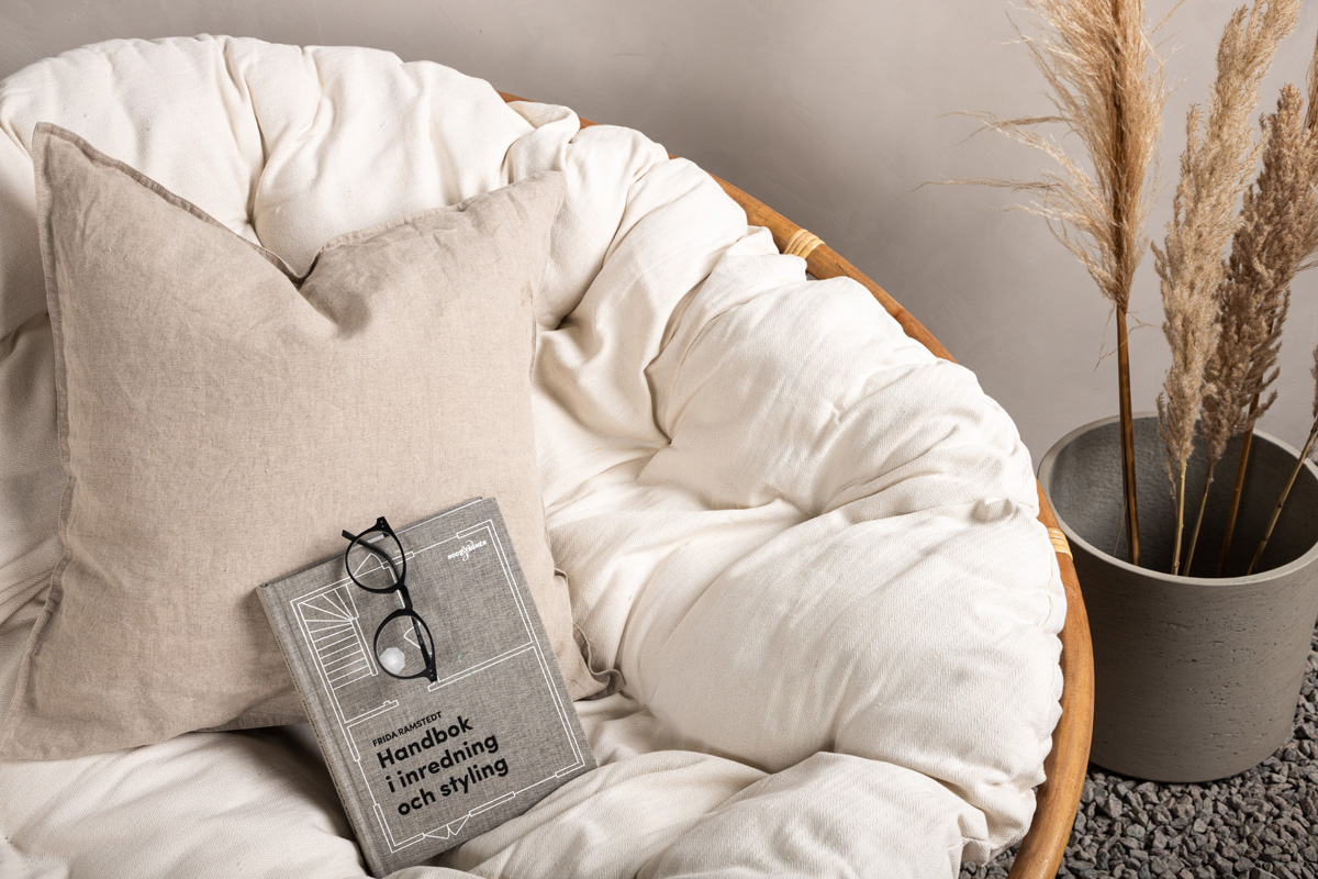 Loungestoel Carina - met zitkussen Gebroken wit