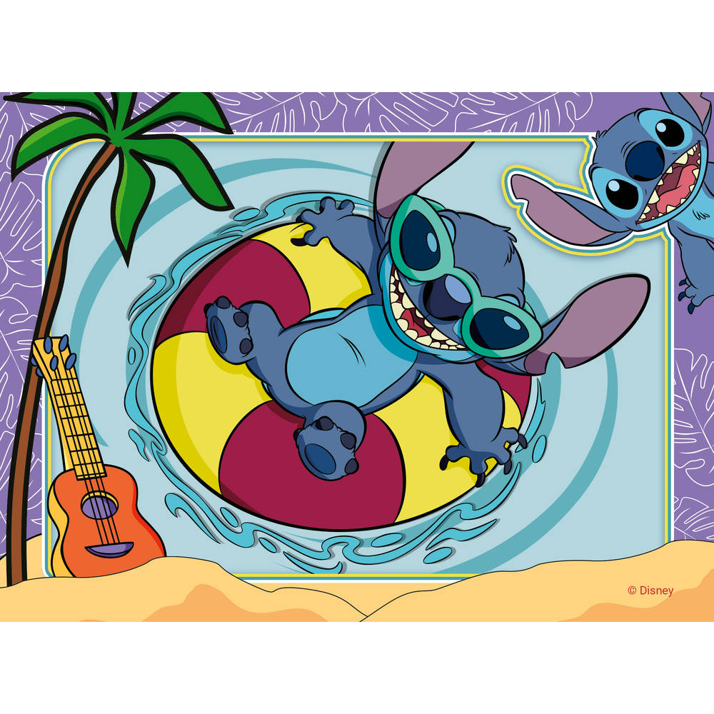 Ravensburger puzzel Disney Stitch - 12 + 16 + 20 + 24 stukjes