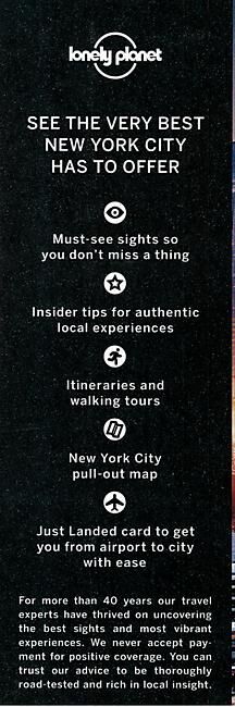 LONELY PLANET - BEST OF NEW YORK CITY