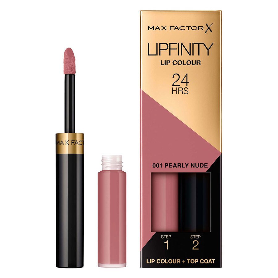 Max Factor Lipfinity Lip Color #001 Pearly Nude 2,3ml +1,9g