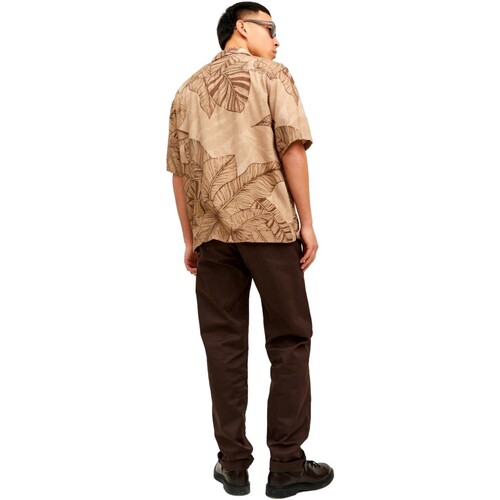 Jack & Jones - CAMISA HOMBRE JACK&JONES OVERSIZE 12232626 Beige