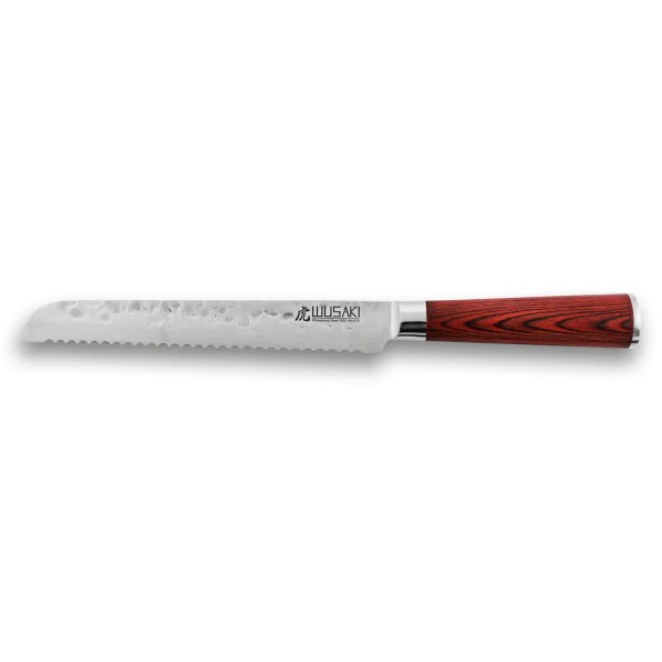 Couteau à pain Pakka X50 Wusaki 20cm dentelé Wusaki
