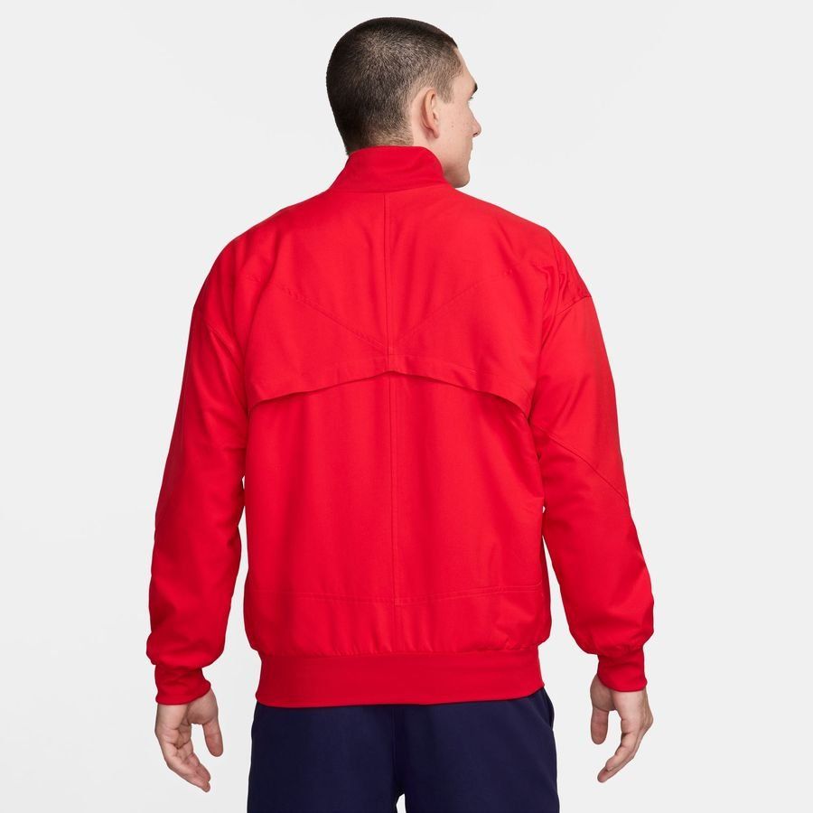 Portugal Veste d'Entraînement Dri-FIT Strike Anthem - Rouge/Blanc Cassé