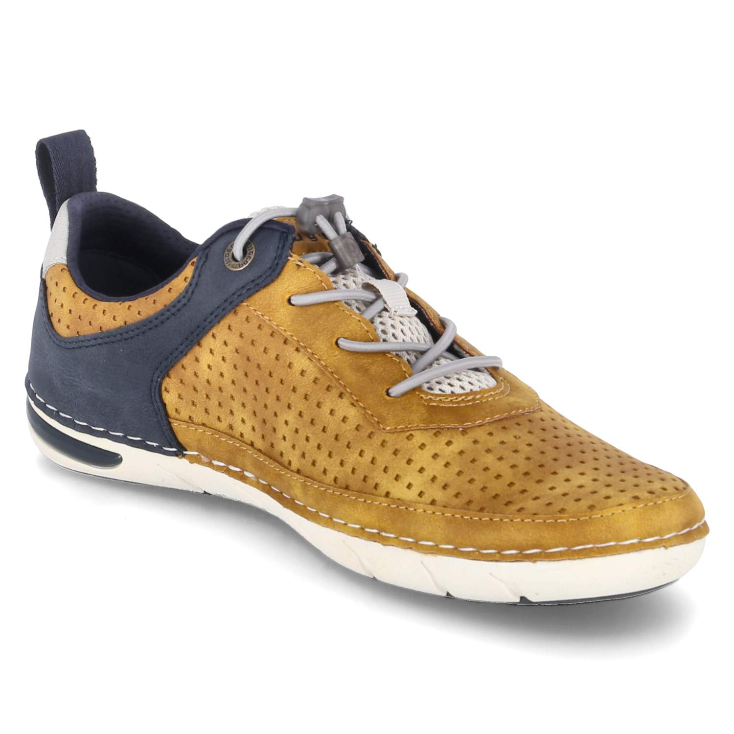Bugatti Halbschuhe - yellow / dark blue