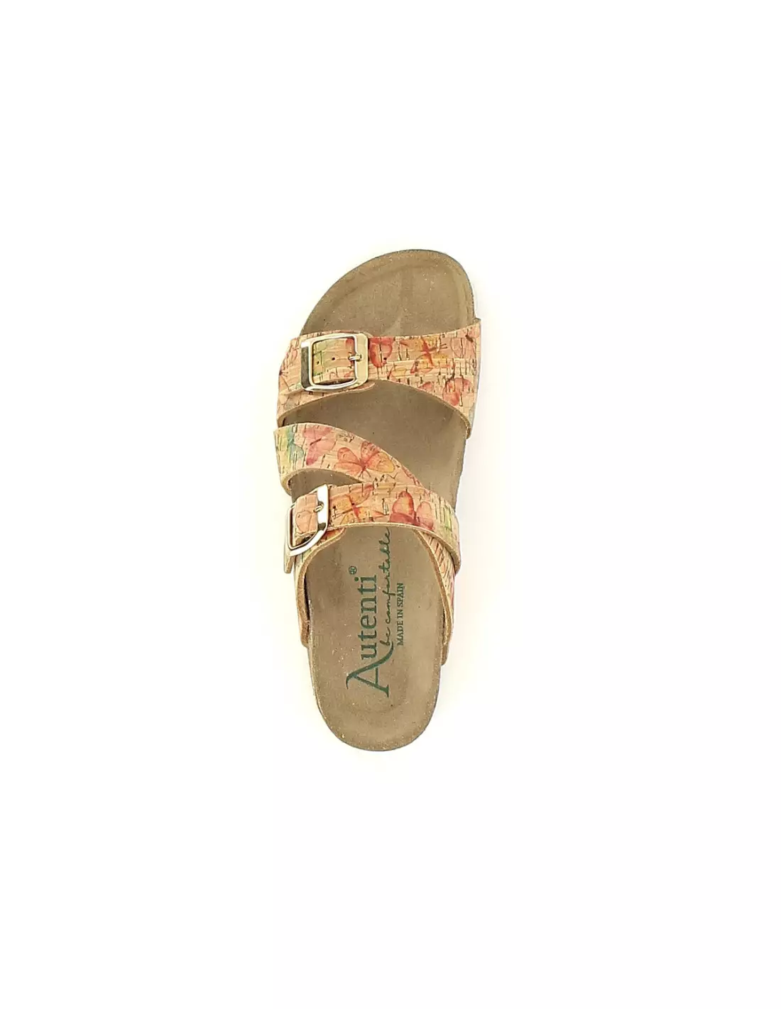 AUTENTI PROCULA 5243 ORANGE / LIE - Mules & sabots Orangeblanc