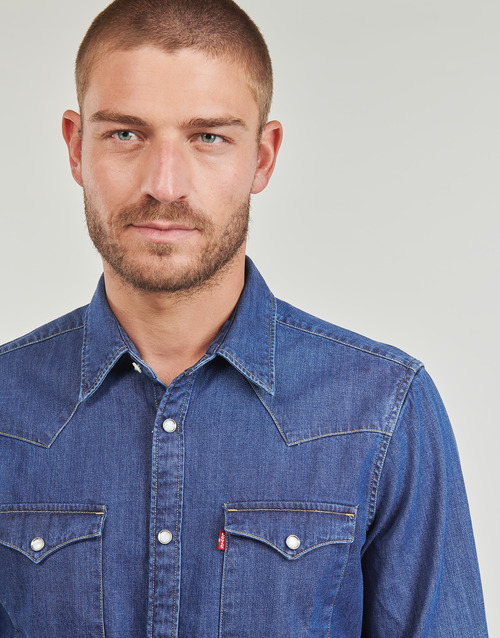 Levi's - BARSTOW WESTERN STANDARD Dark / Azul / Stonewash