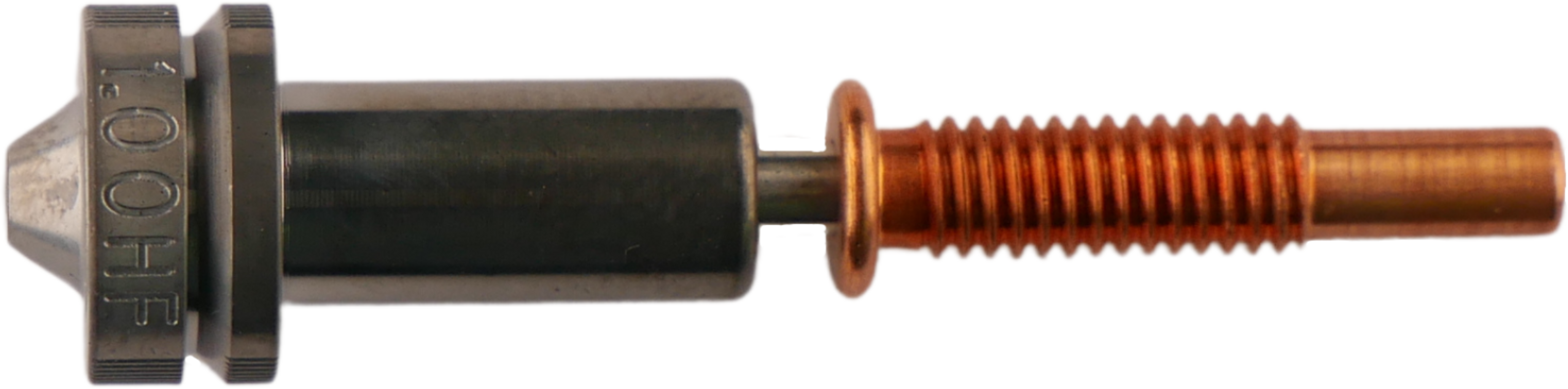 E3D  Revo Düse High Flow HT-Abrasive, 1,0 mm    Verschleißfeste Düse mit Chromnitrid-Beschichtung