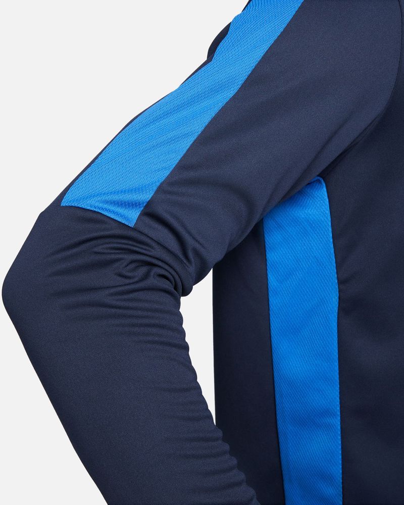 Haut d'entrainement 1/4 Zip Nike Academy 23 Bleu Marine & Bleu Royal pour homme