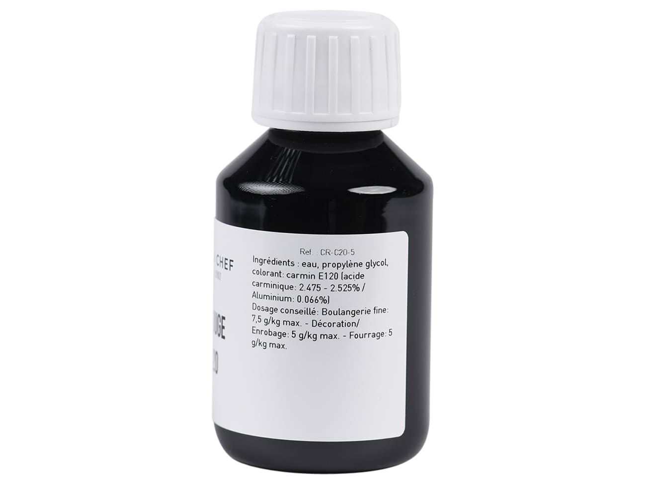 Colorant alimentaire liquide - marron-caramel E150b - 58 ml - Meilleur du Chef