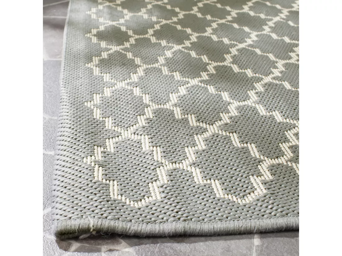 Tapis Anthracite & Beige 122 X 170 cm - Zinnia