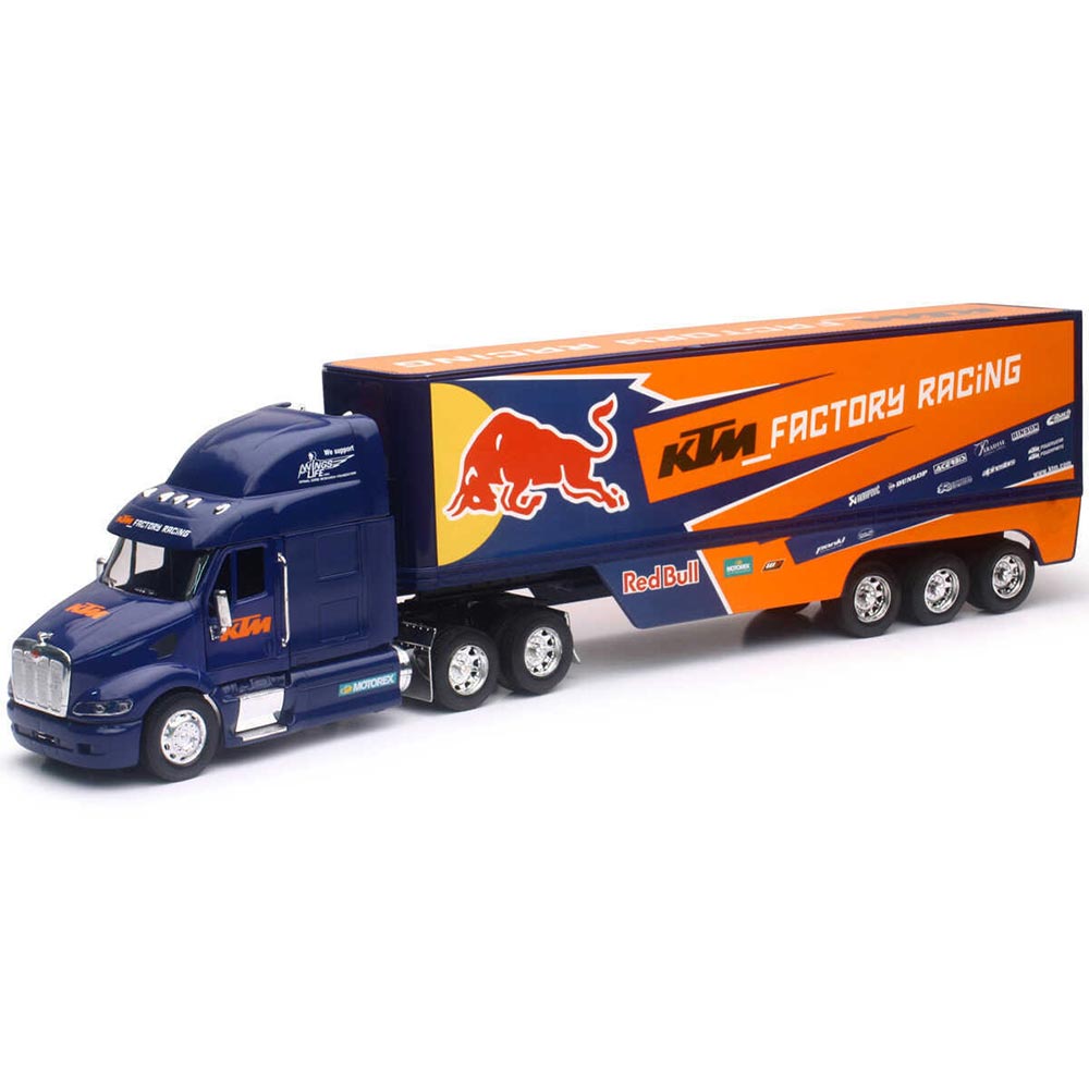 New Ray - Maquette camion 1/32 Team KTM Red Bull Bleu / Rouge / Jaune / Orange