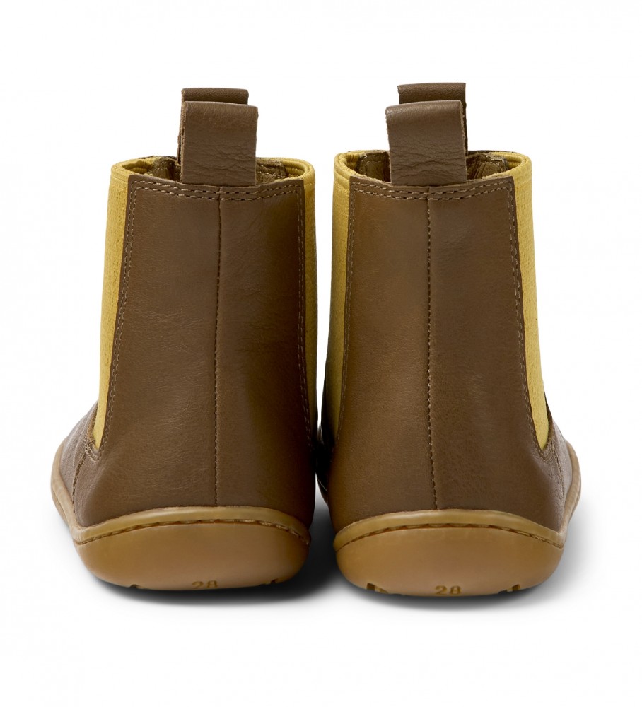 Botas de couro Camper Peu Cami marrom