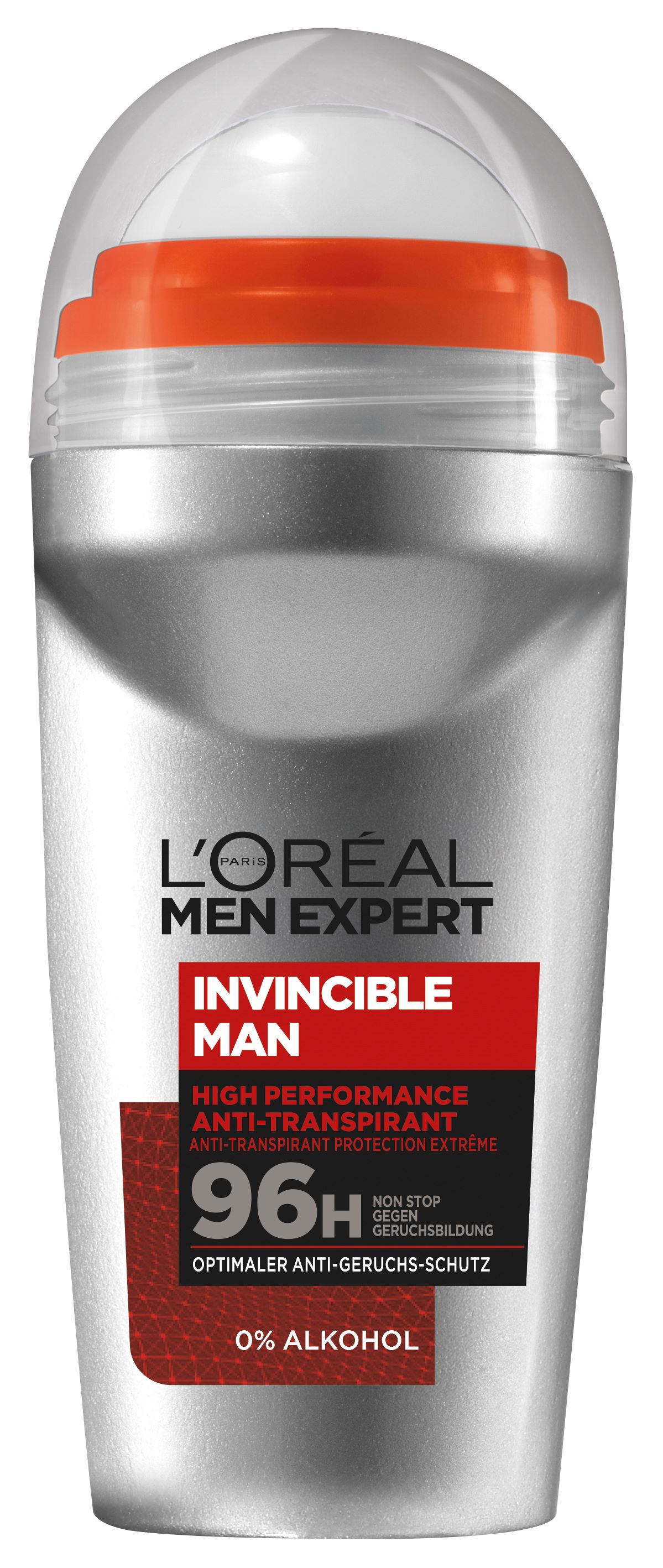 L'OREAL PARIS Deo Invicible 96h<br>50 ml, Roll-on, Roll-on