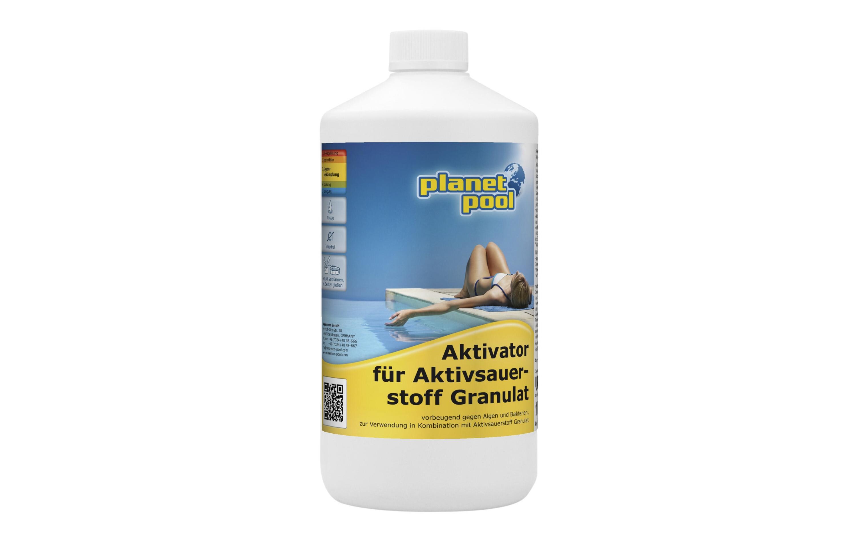Aktivator für Aktivsauerstoff-Granulat 1 lSauerstoff-Komp. 2 chlorfreies Algizid