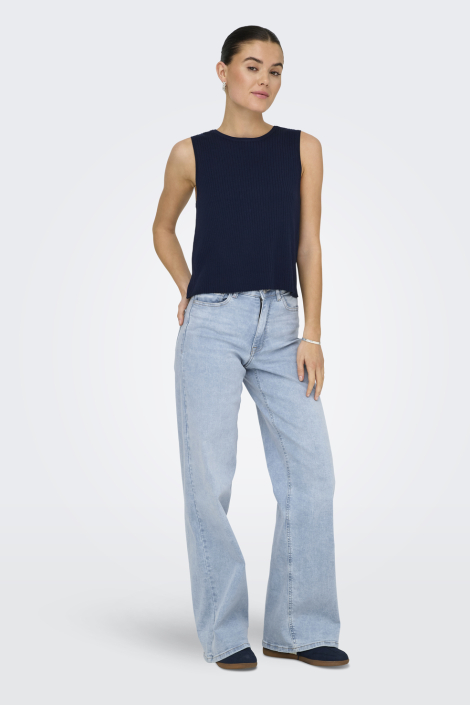 Jacqueline de Yong blauwe dames jeans