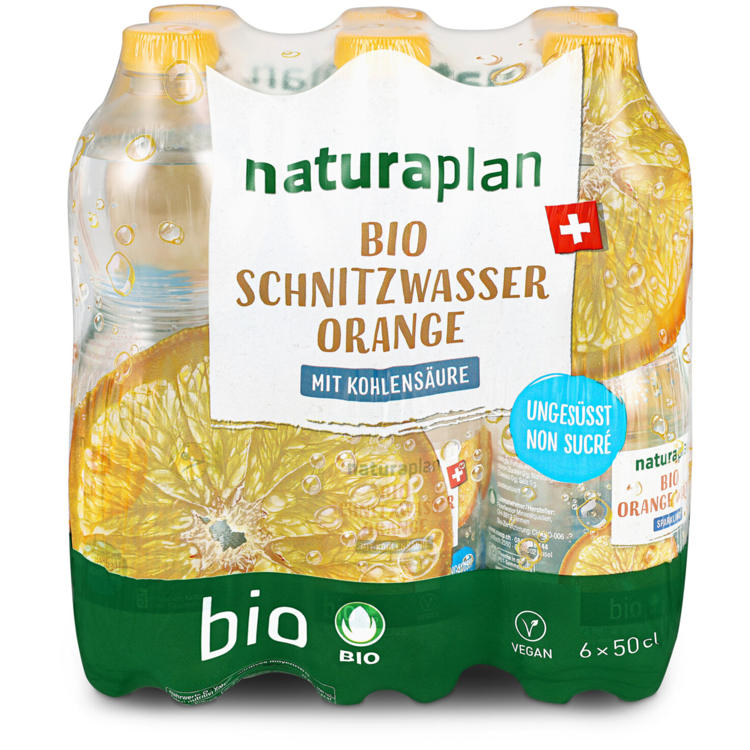 Naturaplan Schnitzwasser Orange 6x50cl -300cl
