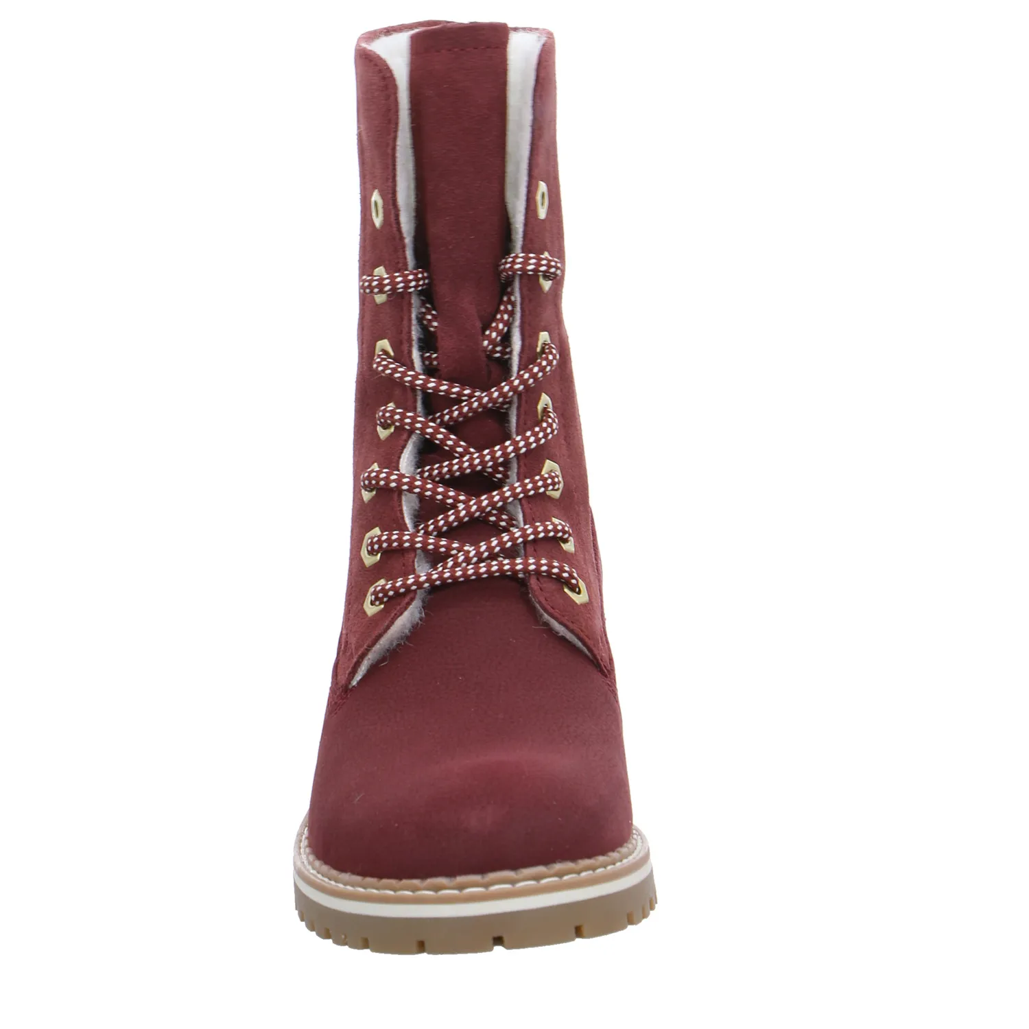 TAMARIS Boot Bordeau Leder  mit Tex-Membrane