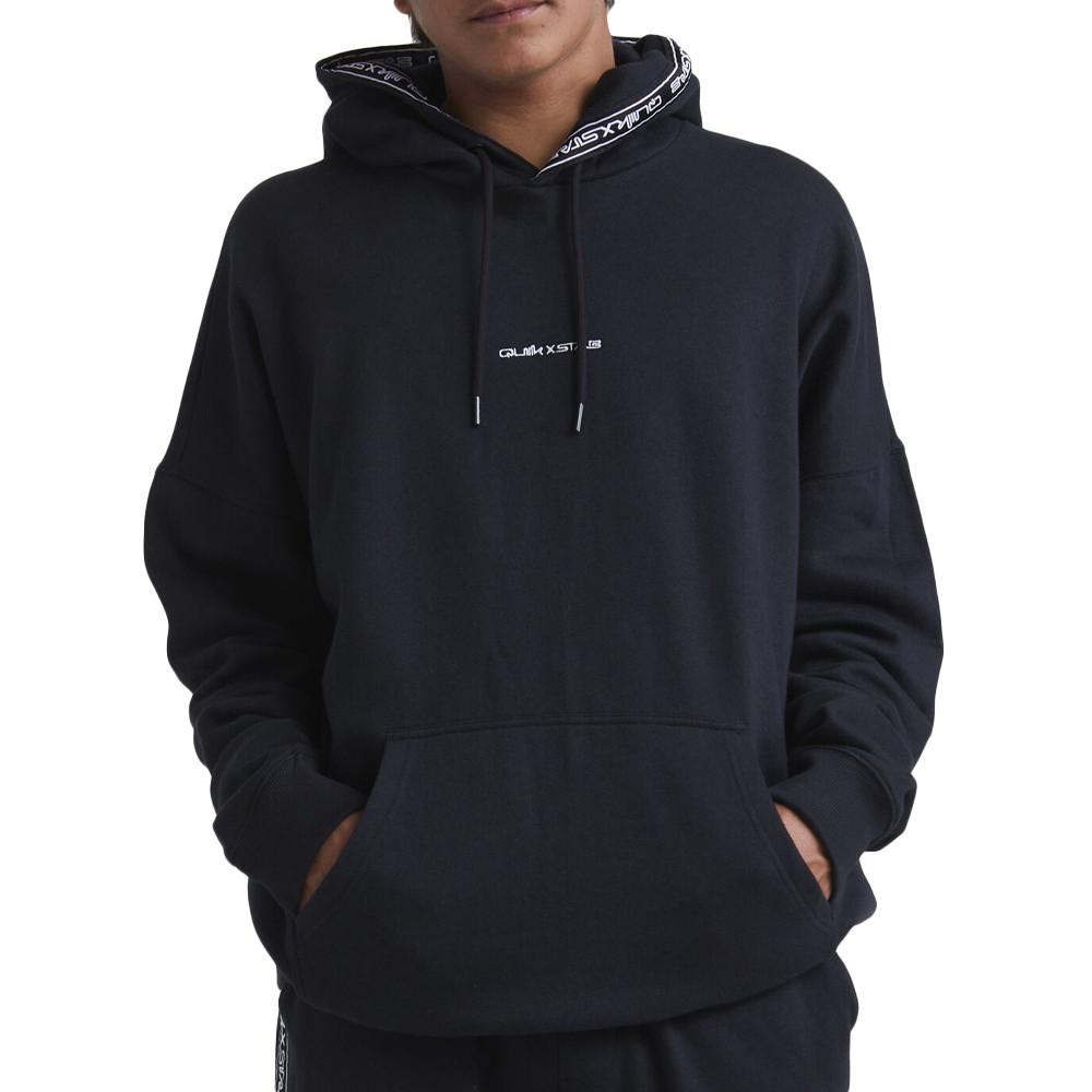 Quiksilver Sweat à Capuche Noir Homme Quiksilver Stab X Quik