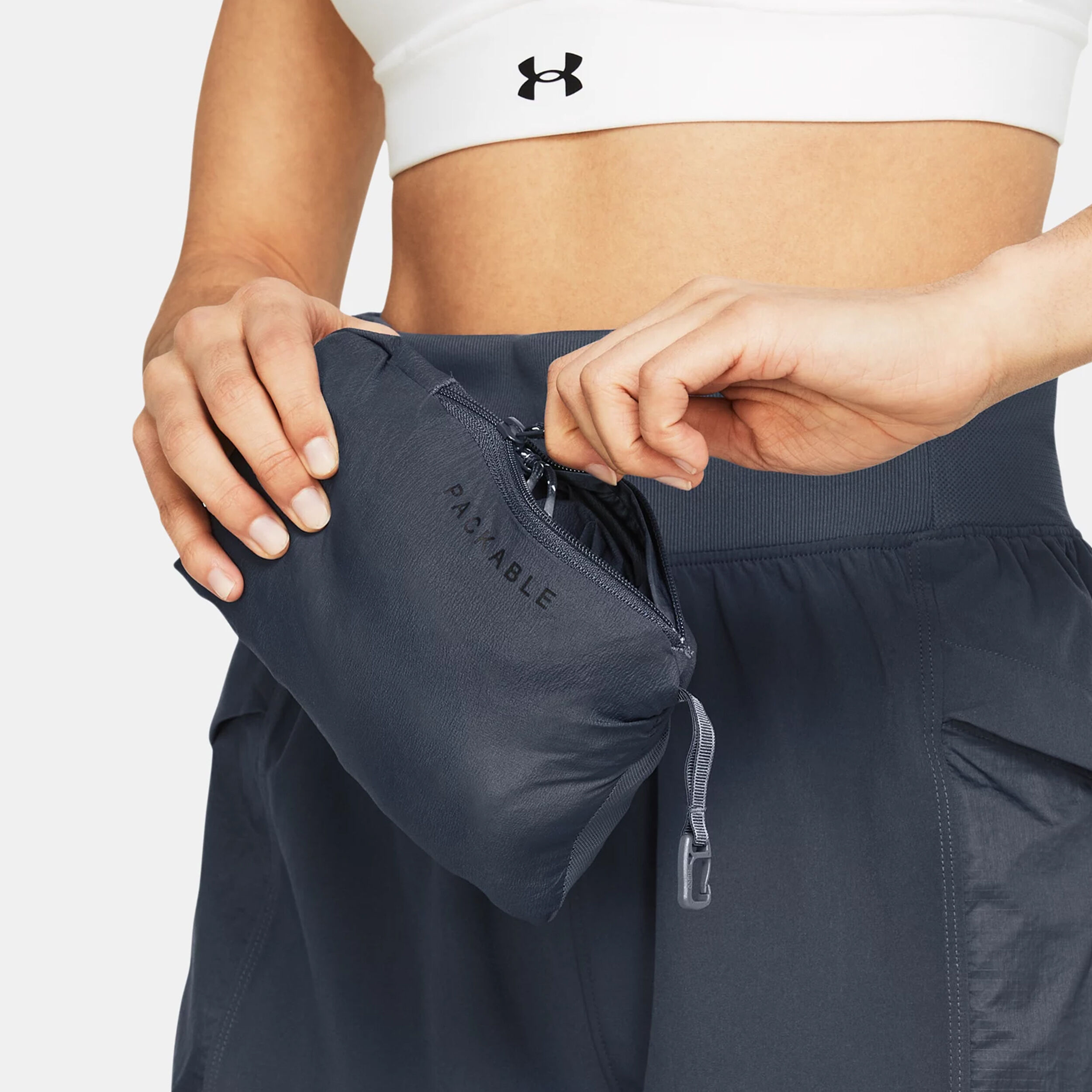 Under Armour Run Trail Veste Running Femmes - Gris , Vert