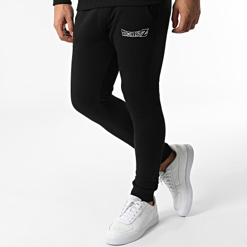 Ensemble De Survetement Chest Logo Noir Blanc