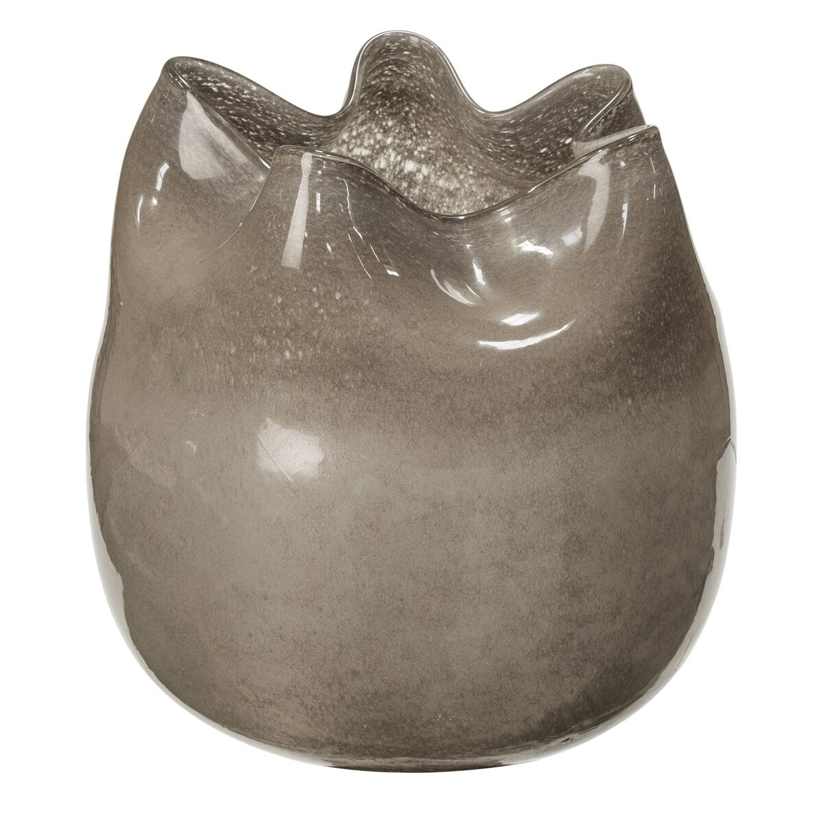 Esther vase 30 cm, grå