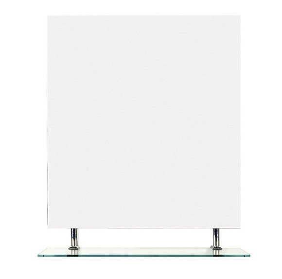 Sapho Wega spiegel rechthoekig met planchet 80x80cm chroom