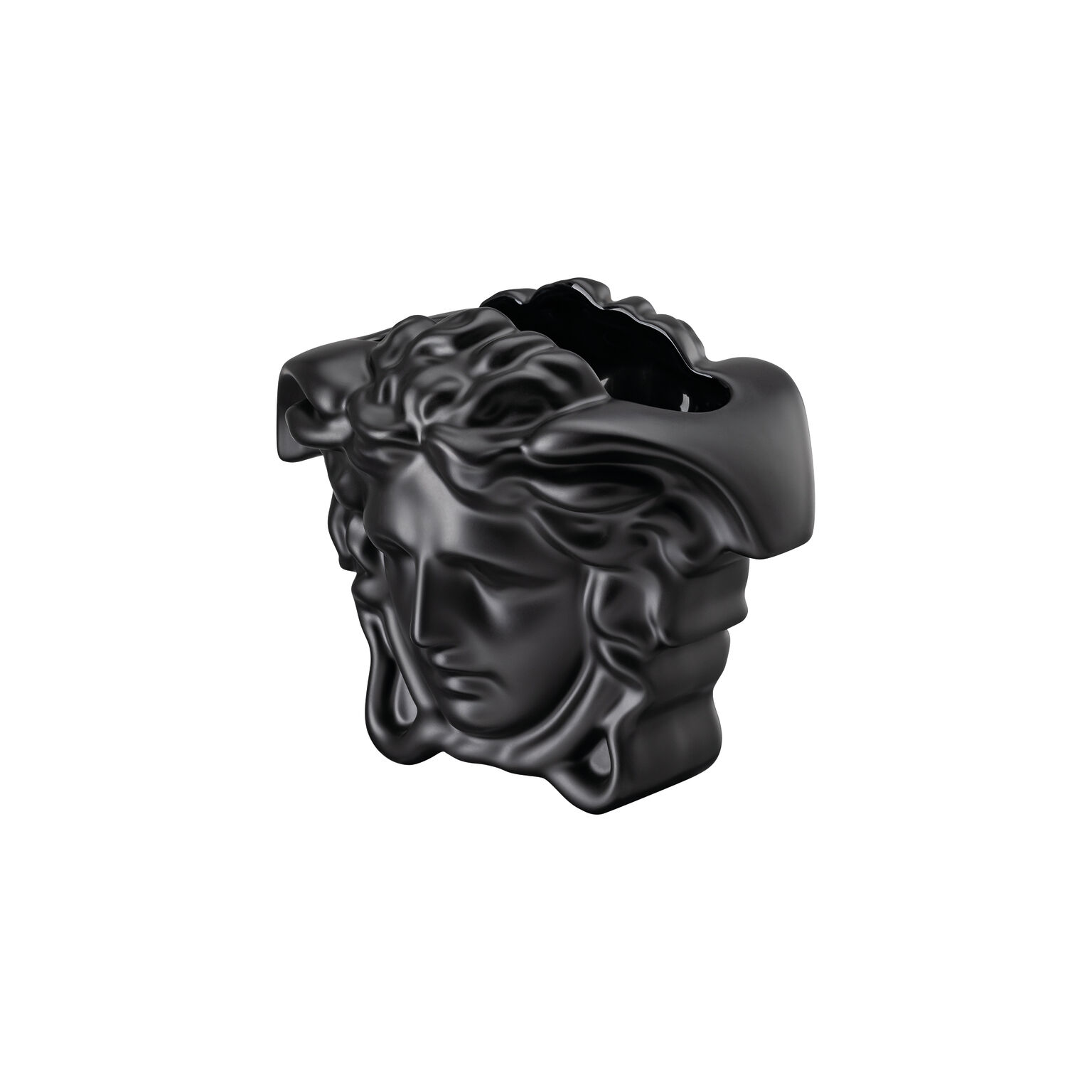 Medusa Grande Black Vase 15 cm