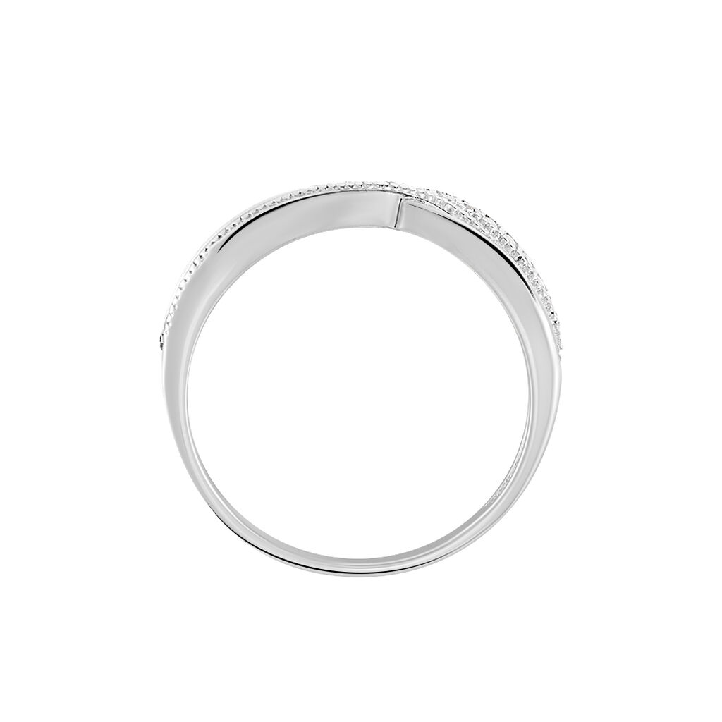 Bague Nauri Argent Blanc Oxyde De Zirconium