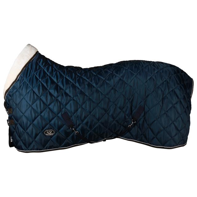 Staldeken HORSEGEAR Lodix 150gr Donkerblauw-donkerbruin