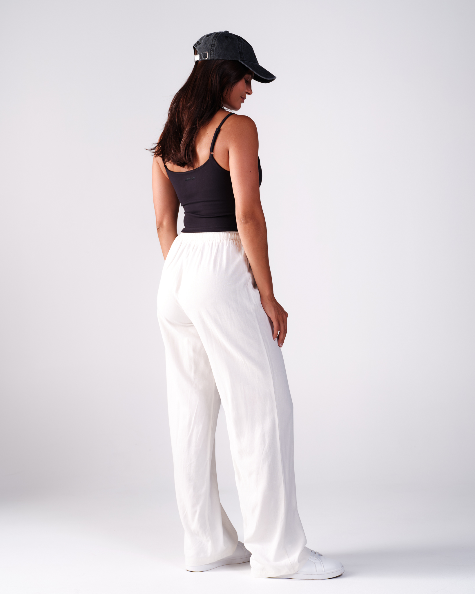 Weightless Lisa Linen Mix Trousers Off White