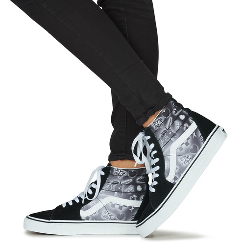 Vans - SK8-Hi - Noir / Blanc