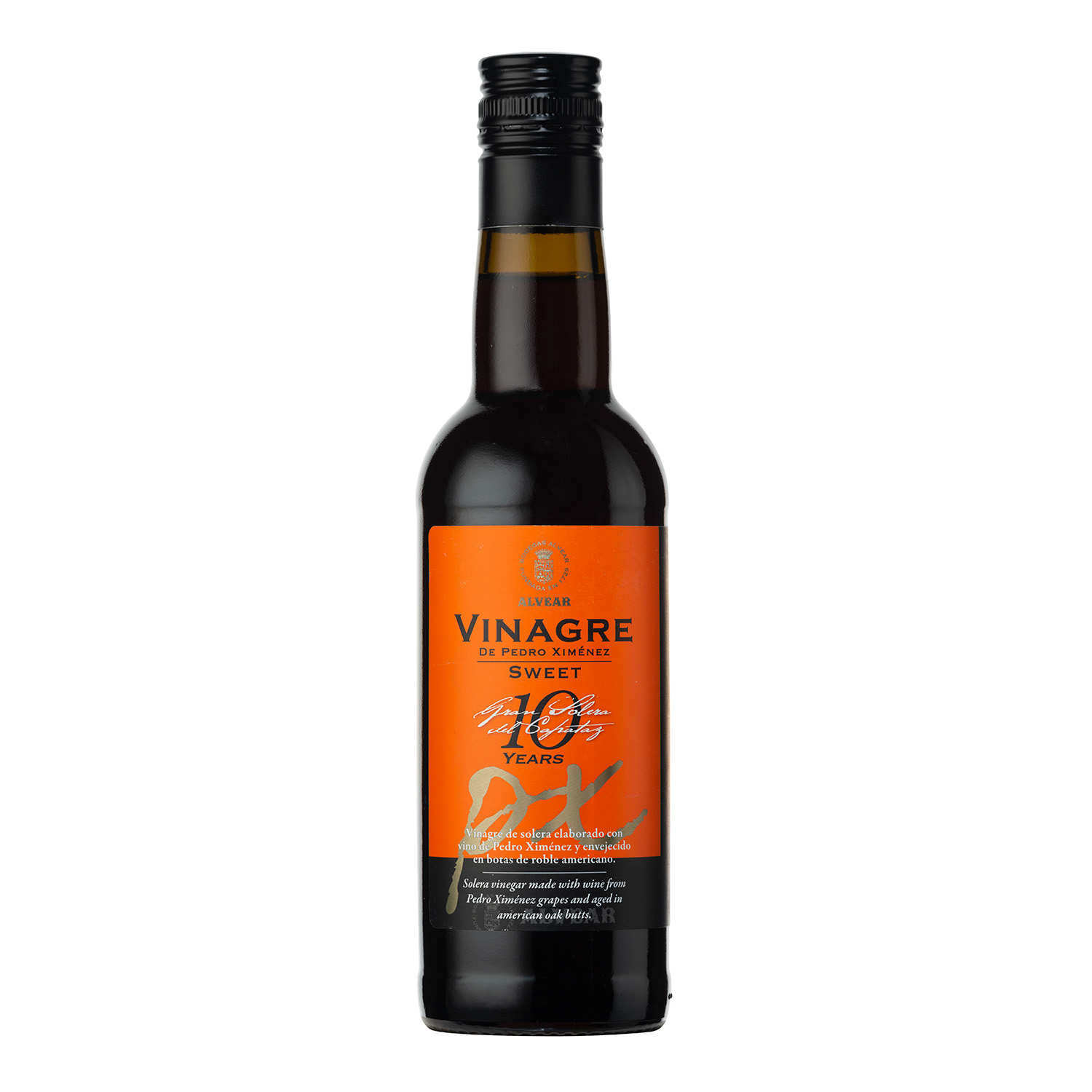 Vinaigre de Pedro Ximénez Doux - 10 ans d'âge AOP