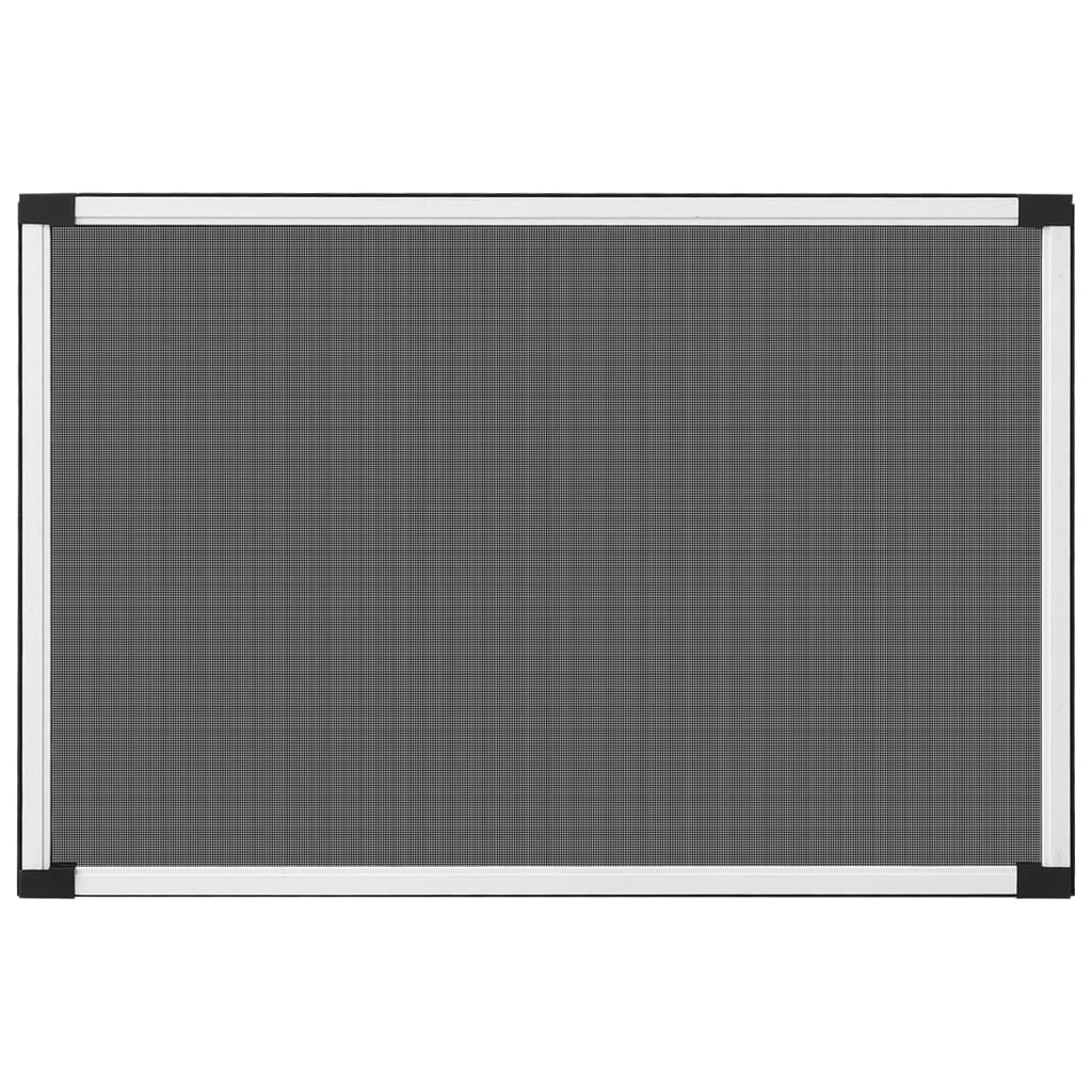 Moustiquaire extensible pour fenêtres blanc (100-193)x75 cm