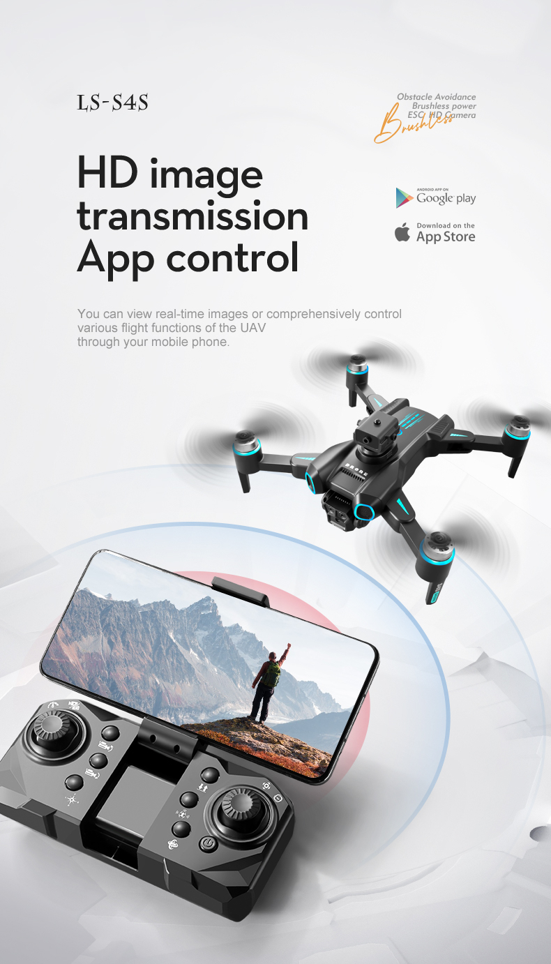 WiFi Faltbare RC Quadrocopter GPS Drohne Dual FPV 720P HD Kamera inkl. 3 Akkus   Fernbedienung