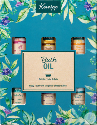 Kneipp Coffret Huile De Bain Collection 6x20ml