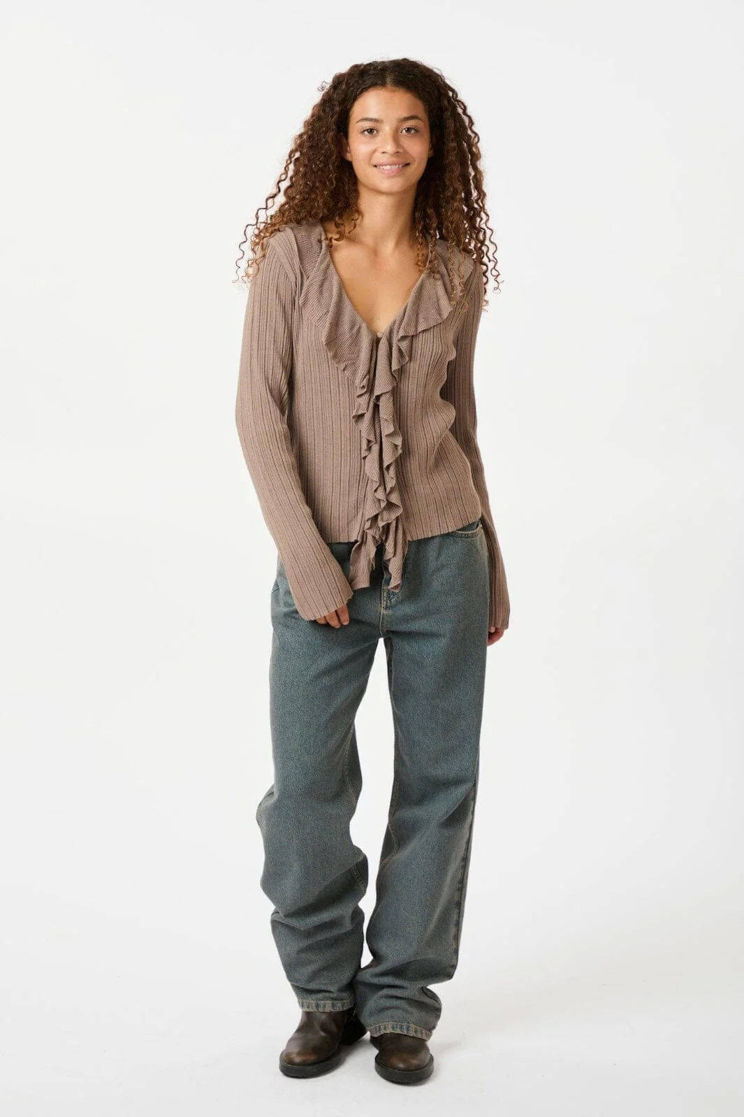 Neo Noir Sahni Knit Blouse 162831
