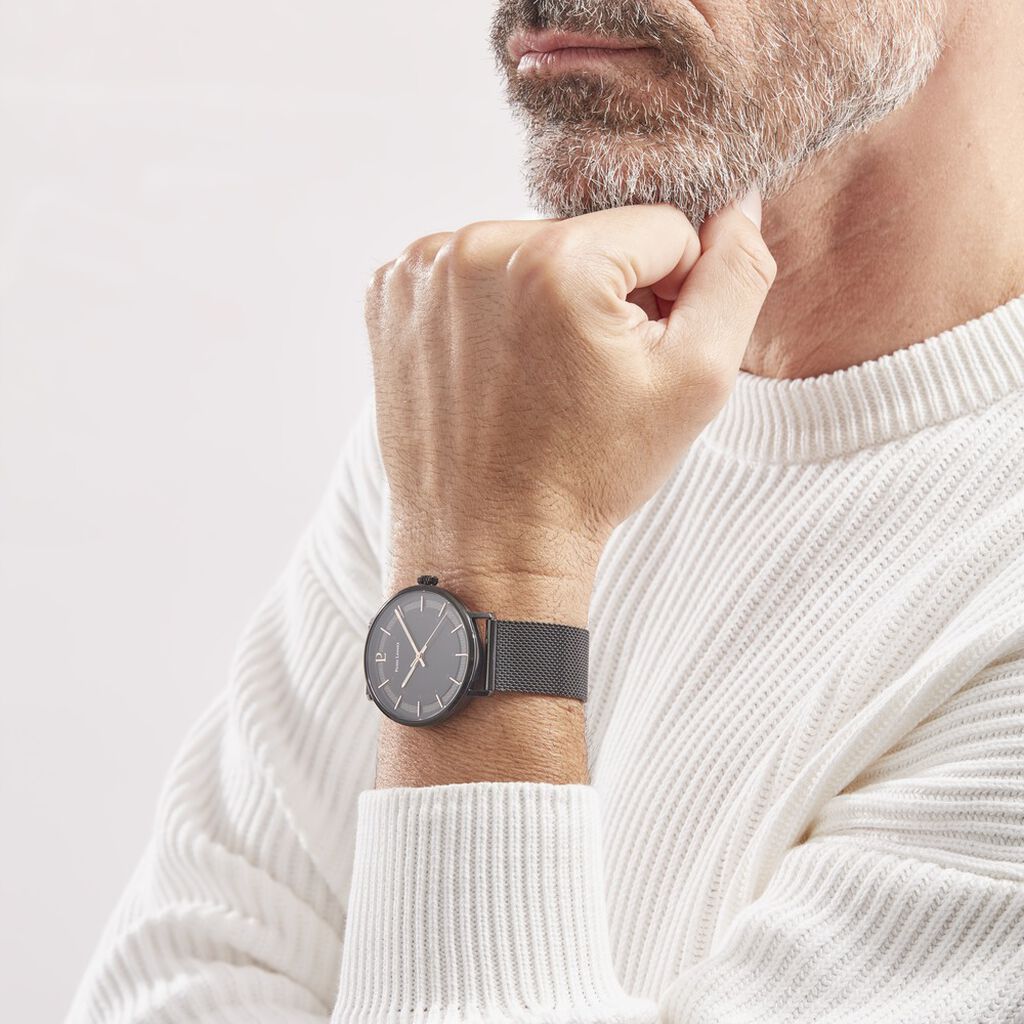 Montre Pierre Lannier Gaius Noir